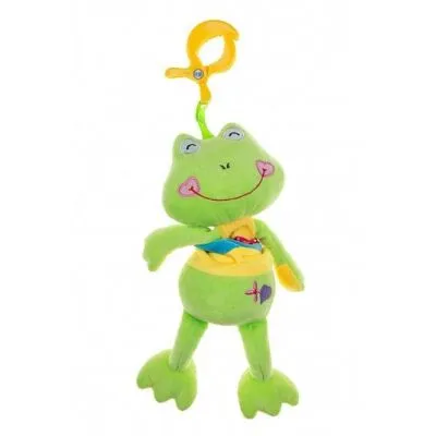 Akuku pakabinamas pliušinis žaislas su patraukiama virvele