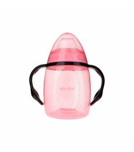 Akuku neišsiliejanti gertuvė, 280 ml su dviem rankenėlėmis, A0429-PINK