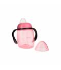 Akuku neišsiliejanti gertuvė, 280 ml su dviem rankenėlėmis, A0429-PINK
