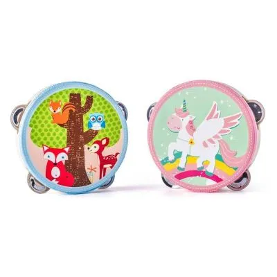 Medinis vaikiškas muzikinis tamburinis