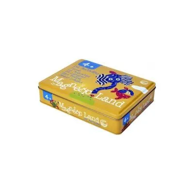 Magnetic Land magnetukų mozaikos rinkinys „Gyvūnai“ 4+