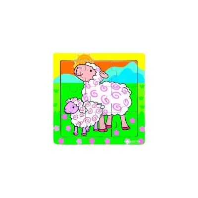 Medinė dėlionė "Avytės"