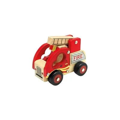 Bino medinė mašinėlė "Gaisrinės automobilis"