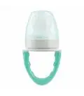 Pirmais, silikona, svaiga ēdiena barotājs Dr. Brown's, zaļš