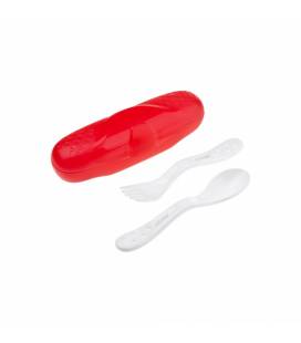 Akuku stalo įrankiai su dėžute RED/WHITE, A0435