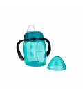 Akuku neišsiliejanti gertuvė, 280 ml su dviem rankenėlėmis, A0366-TURQUOISE