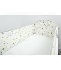 Ankras 360 cm. apsaugėlės lovytei "Stars", Pilka