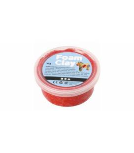 Burbulinis modelinas - raudona spalva 35 gr