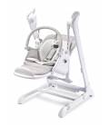 Maitinimo kėdutė, supynės Caretero Indigo, Light grey