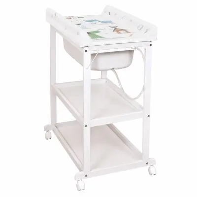 Ceba baby vystymo stalas "Laura" šuniukas mėlynas - žalias – medinis