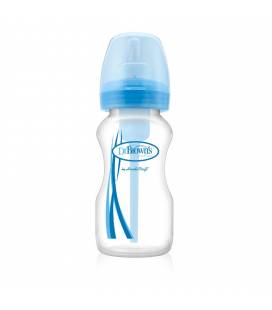 DR.BROWN'S buteliukas OPTIONS+ plačiu kakleliu, 270ml, mėlynas