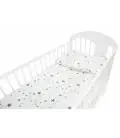120/90 cm. Ankras 2 dalių patalynės užvalkalų komplektas "Stars", Pilka