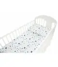 120/90 cm. Ankras 2 dalių patalynės užvalkalų komplektas "Stars", Mėlyna