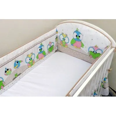 Ankras 360 CM. apsaugėlės lovytei "PAPŪGA", Ruda