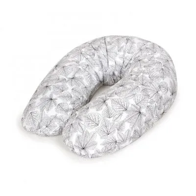 CebaBaby maitinimo pagalvė dżersej MULTI 190x35 cm., Lapeliai