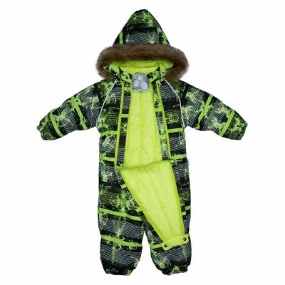 Kombinezonas KEIRA, Lime Pattern, 62 -74 cm.