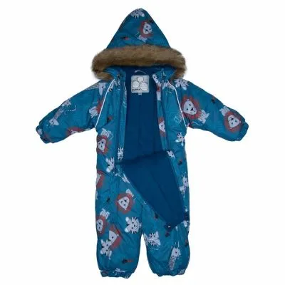 Kombinezonas KEIRA, Petrol Pattern, 62 -74 cm.