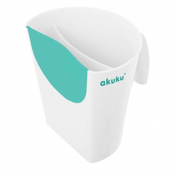 Akuku puodelis galvai skalauti, A0430-WHITE/TURQUOISE