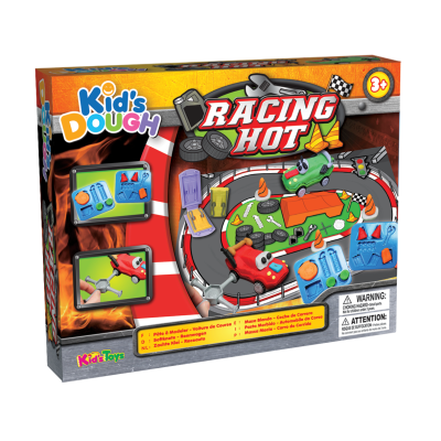 Kid's DOUGH modelinas/plastilinas Raccing Hot 11682
