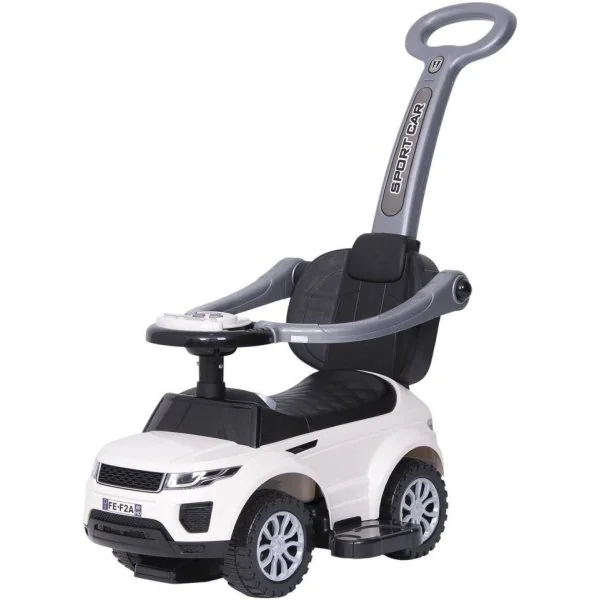 Stumjama mašīnīte ar stumšanas rokturi 614R, Balta