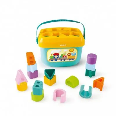 Akuku edukacinės kaladėlės, 16 vnt., A0459 - Edukaciniai