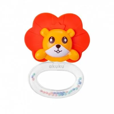 Akuku barškutis kramtukas LION, A0449 - Barškučiai