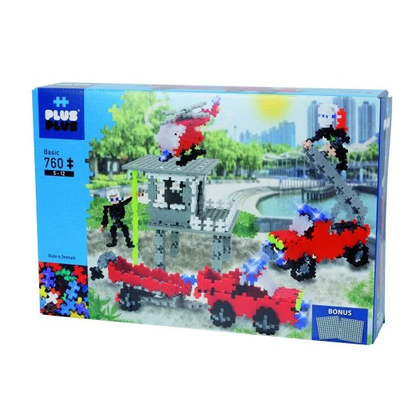 Plus Plus konstruktors, Ugunsdzēsēju glābšanas stacija, Mini bāzes 760