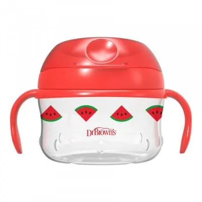 DR.BROWN’S sausų užkandžių indelis, raudonas