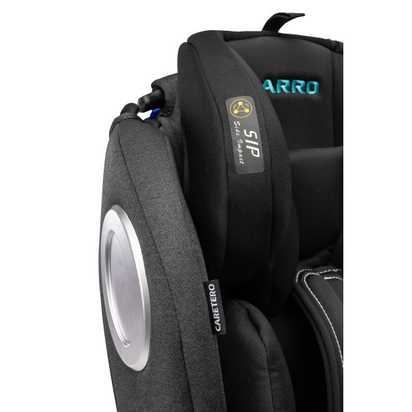 Autokėdutė Caretero Arro isofix 0-36 kg. 360°, Black
