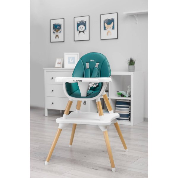 3in1 maitinimo kėdutė Caretero Tuva, Dark green