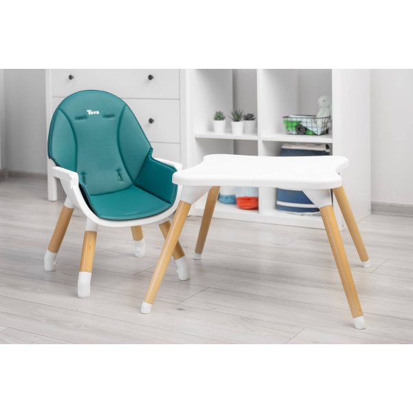 3in1 maitinimo kėdutė Caretero Tuva, Dark green