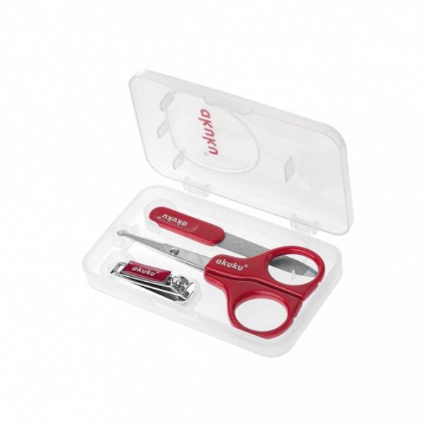 Akuku kūdikių nagų priežiūros rinkinys, A0042_RED