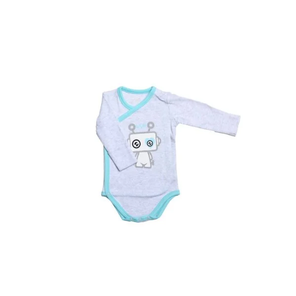 CAN GO smilšu krāsas bodijs Robots 225 - 56-80 CM.