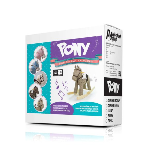 Milly Mally supamas arkliukas "Pony Luna"