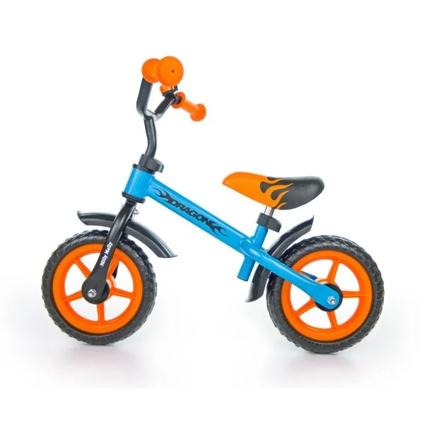 Balansinis dviratis Milly Mally Dragon, Orange-Blue