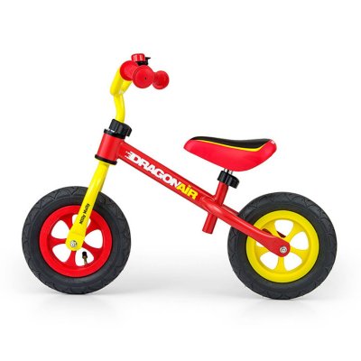 Milly Mally balansinis dviratis Dragon Air, Yellow-Red
