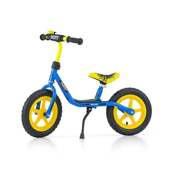 Milly Mally balansinis dviratis Dusty 12", Blue-Yellow