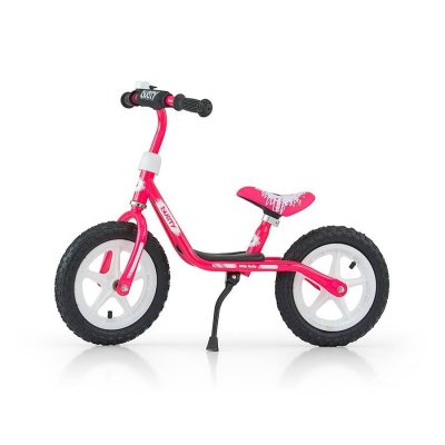 Milly Mally balansinis dviratis Dusty 12", Pink-White