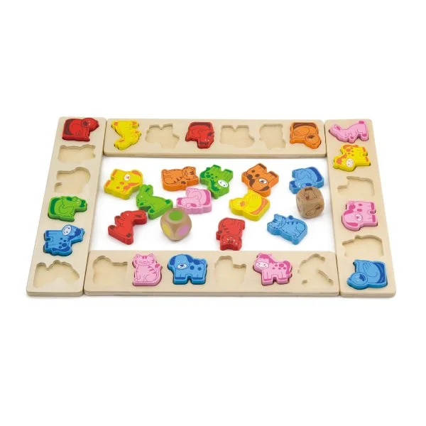 Viga galda spēle "Dzīvnieki", 50450