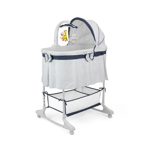 Milly Mally Lopšys Sweet Melody 4in1, Simple Gray