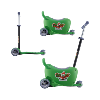 Milly Mally Paspiriama mašinėlė Snoop 3in1, Green