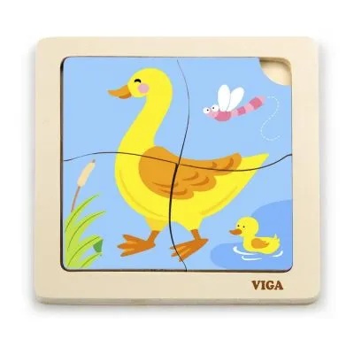 Viga medinė dėlionė "Antelė", 51314 - Dėlionės