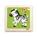 Viga medinė dėlionė "Zebras", 51317