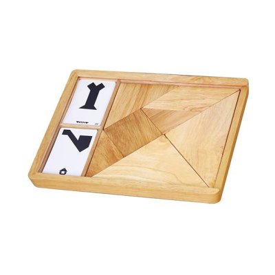 Viga medinė dėlionė Tangram, 56301
