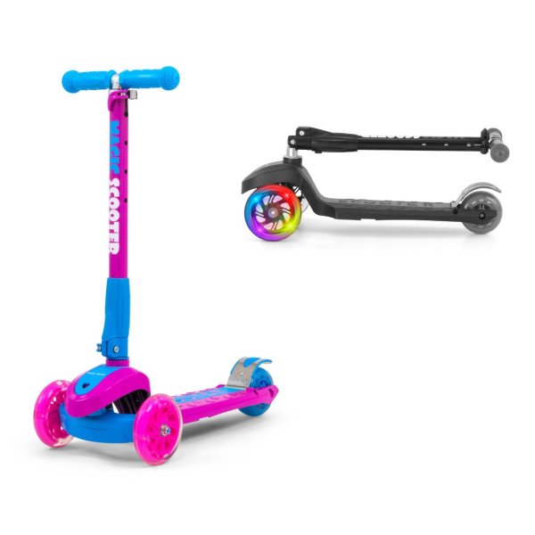 Paspirtukas Milly Mally Magic, Pink-Blue