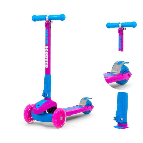Paspirtukas Milly Mally Magic, Pink-Blue