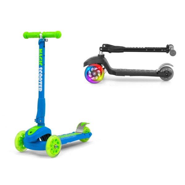 Paspirtukas Milly Mally Magic, Blue-Green