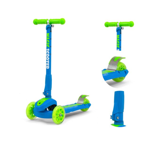 Paspirtukas Milly Mally Magic, Blue-Green