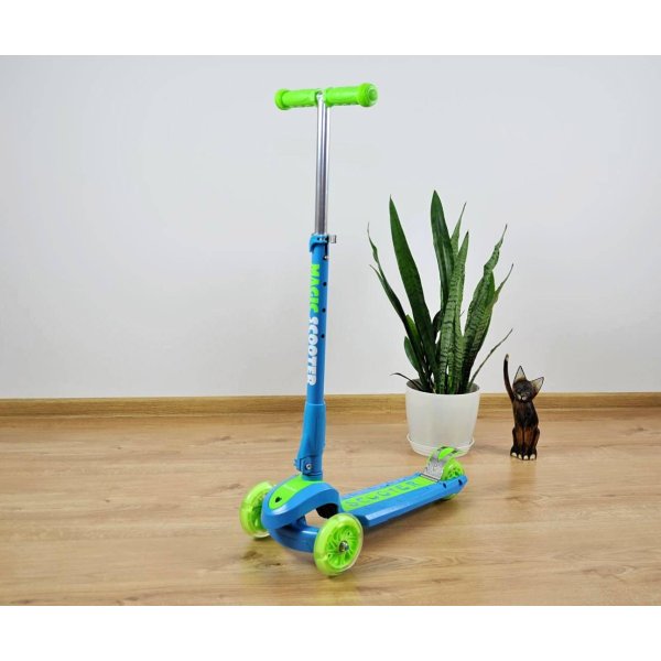 Paspirtukas Milly Mally Magic, Blue-Green