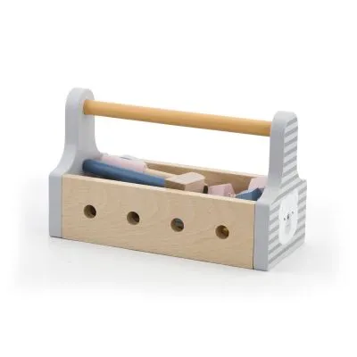 Viga medinių įrankių dėžė PolarB, 44008 - Mediniai žaislai